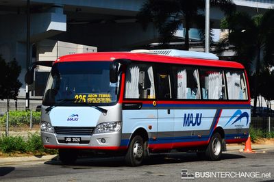 Bus 225 - Maju Higer KLQ6729AR (JQB3526)