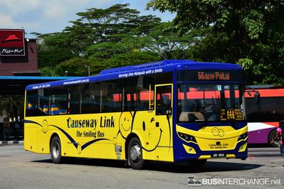 Bus 666 - Causeway Link Scania K250IB (JQB9655)