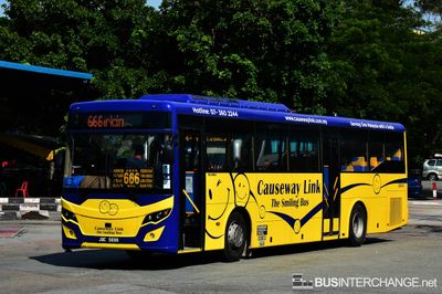 Bus 666 - Causeway Link Scania K250IB (JQC5699)