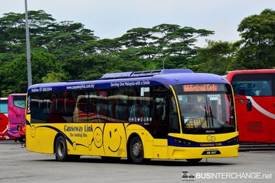 Bus 666 - Causeway Link Scania K250IB (JQM3907)