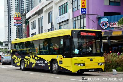 Bus CW3L - Causeway Link Yutong ZK6118HG (JQU1480)