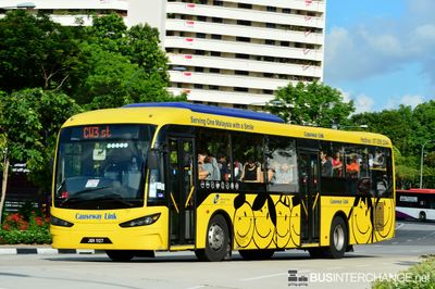 Bus CW3 - Causeway Link Sksbus SA12-300 (JQV1127)