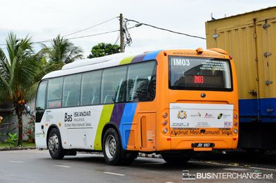 Bus IM03 - Causeway Link Yutong ZK6800HNGAA (JQY8167)