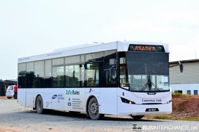Causeway Link Sksbus LEC-300H (JSC8037) - RAPID Pengerang Shuttle Bus