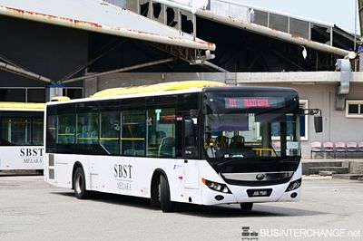 Bus T11 - BAS.MY Melaka Yutong ZK6126HG (JSD7561)