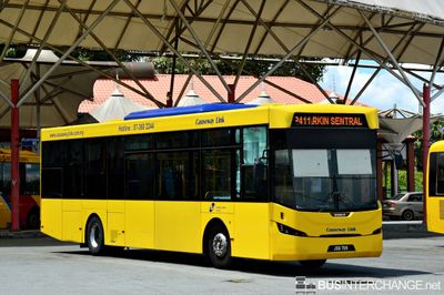 Bus P411 - Causeway Link Sksbus LEC-300H (JSG709)