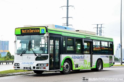 Causeway Link Hino Blue Ribbon City Hybrid (JSH2448) - Not In Service