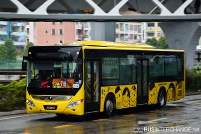 Bus 7B - Causeway Link Yutong ZK6126HG (JSK3645)
