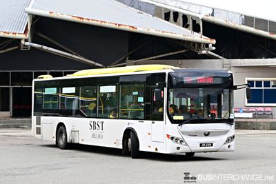 Bus T13 - BAS.MY Melaka Yutong ZK6126HG (JSK4308)