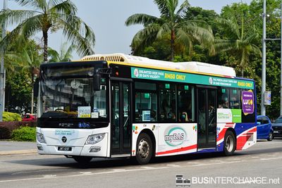 Bus F100 - Causeway Link Foton C10 Electric Bus (JVT1237)