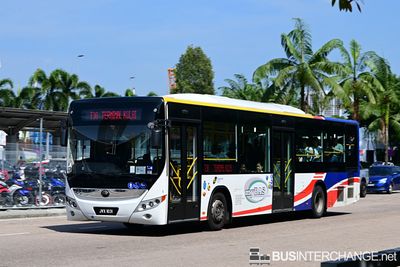 Bus T30 - Causeway Link Yutong ZK6126HG (JVX1031)