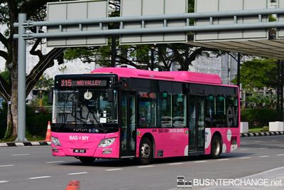 Bus J15 - BAS.MY Johor Bahru Foton C10 (JWG5132)