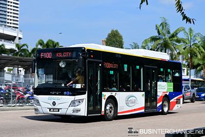 Bus F100 - Causeway Link Foton C10 Electric Bus (JWG6035)