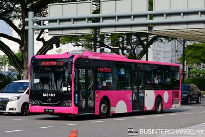 Bus J30 - BAS.MY Johor Bahru Yutong ZK6128HG (JXY6204)
