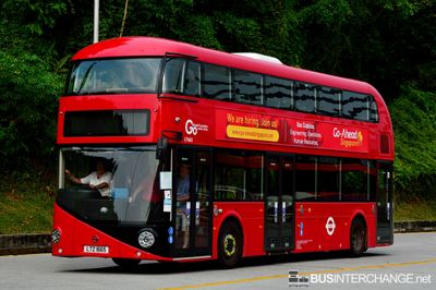 New Bus for London's Second Visit to Singapore (2016)