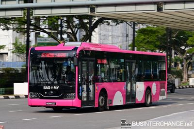 Bus J33 - BAS.MY Johor Bahru Yutong ZK6128HG (MADANI327)