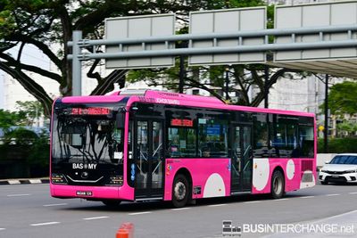 Bus J34 - BAS.MY Johor Bahru Yutong ZK6128HG (MADANI538)