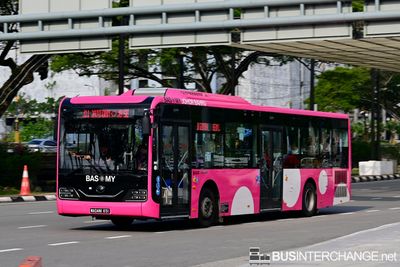 Bus J11 - BAS.MY Johor Bahru Yutong ZK6128HG (MADANI651)