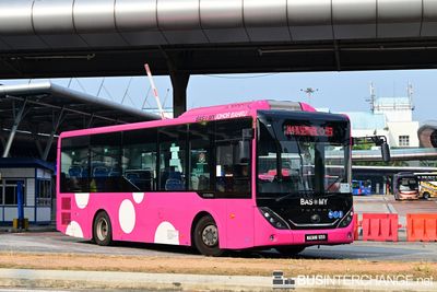 Bus J44 - BAS.MY Johor Bahru Yutong ZK6890HG (MADANI1059)
