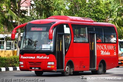 Bus M04 - Panorama Melaka Hino XZU423RD1 (MBY2013)