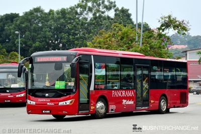 Bus 19 - Panorama Melaka Zhong Tong LCK6125G (MCH6815)