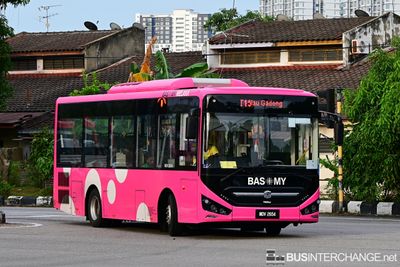 Bus T15 - BAS.MY Melaka Zhongtong N8 (MDV2654)
