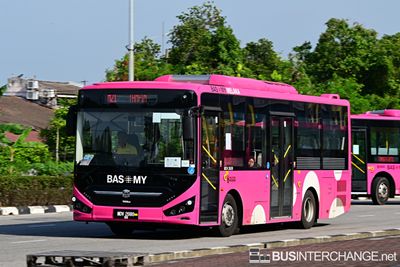 Bus M21 - BAS.MY Melaka Zhongtong N8 (MDV2689)