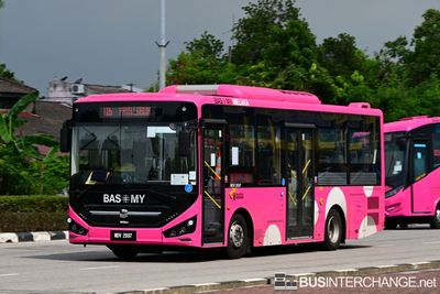 Bus T16 - BAS.MY Melaka Zhongtong N8 (MDV2697)