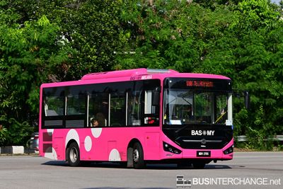 Bus M10B - BAS.MY Melaka Zhongtong N8 (MDV2705)