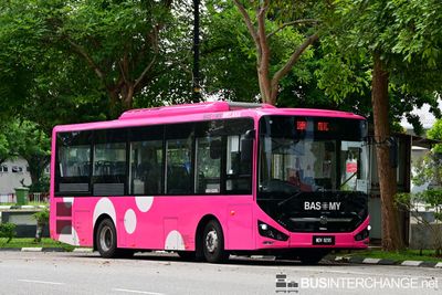 Bus M10A - BAS.MY Melaka Zhongtong N8 (MDV8295)