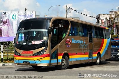 Bus 69 - Wawasan Sutera / Seranas Bus Service (BKL7888)