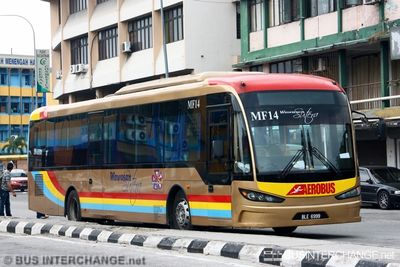 MF14 / BLE6999 - Wawasan Sutera / Seranas Bus Service