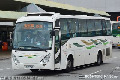 Bus 38X - New Lantao Bus (新大嶼山巴士有限公司) MAN 18.310 (MJ 760)