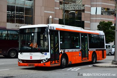 Bus 22 - TCM Wuzhoulong FDG6101 (MP-59-93)
