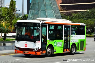 Bus 7A - TCM Wuzhoulong FDG6751 (MP-61-45)