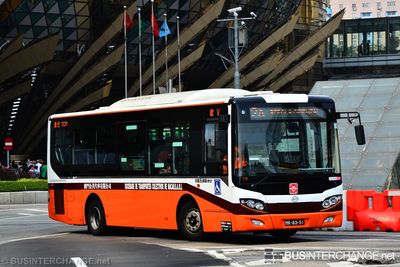 Bus 2A - TCM Wuzhoulong FDG6951 (MR-83-51)