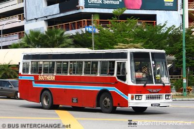 Bus 25 - Southern (NAR8930)