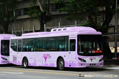 Cityliner Daewoo BV120MA (NBY1158) - BLUE