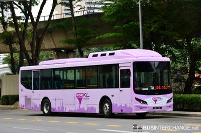 Cityliner Daewoo BV120MA (NBY4789) - BLUE