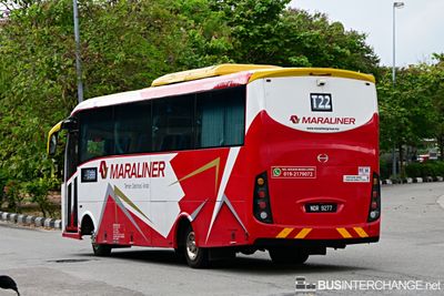 Bus T22 - BAS.MY Melaka Hino XZU720R (NDR9277)