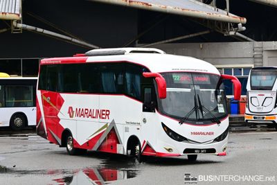 Bus T22 - BAS.MY Melaka Hino XZU720R (NDU3473)