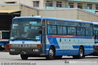 沖縄 22 き   79 - Okinawa Bus Mitsubishi Fuso Aero Bus