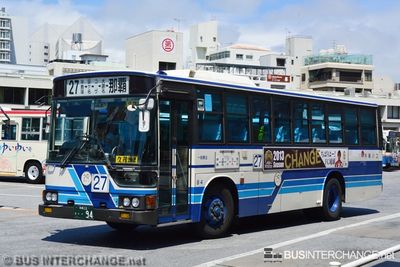 Bus 27 - Okinawa Bus Mitsubishi Fuso Aero Star (沖縄 22 き   94)