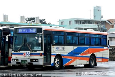 Bus 66 - Ryukyu Bus Kotsu Nissan Diesel U/UA (沖縄 22 き  168)