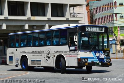 Bus 27 - Okinawa Bus Mitsubishi Fuso Aero Star (沖縄 22 き  198)