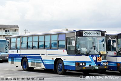 Bus 22 - Okinawa Bus Mitsubishi Fuso Aero Star (沖縄 22 き  245)