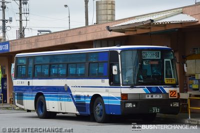 Bus 22 - Okinawa Bus Mitsubishi Fuso Aero Star (沖縄 22 き  353)