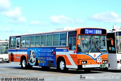 Bus 72 - Ryukyu Bus Kotsu Hino Blue Ribbon (沖縄 22 き  419)