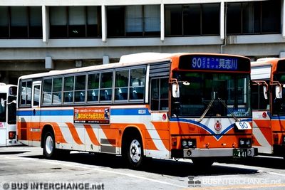 Bus 90 - Ryukyu Bus Kotsu Hino Blue Ribbon (沖縄 22 き  441)