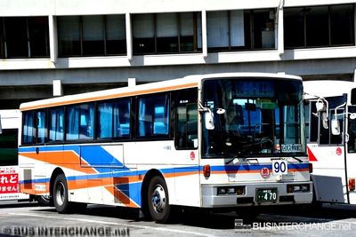 Bus 90 - Ryukyu Bus Kotsu Nissan Diesel UA (沖縄 22 き  470)
